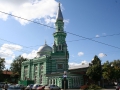 Een kleurrijke kerk in Perm