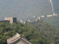 De Chinese Muur in de buurt van Beijing