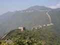De Chinese Muur in de buurt van Beijing