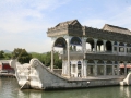 De marmeren boot bij het Zomerpaleis in Beijing