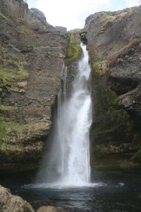Gluggafoss waterval, IJsland